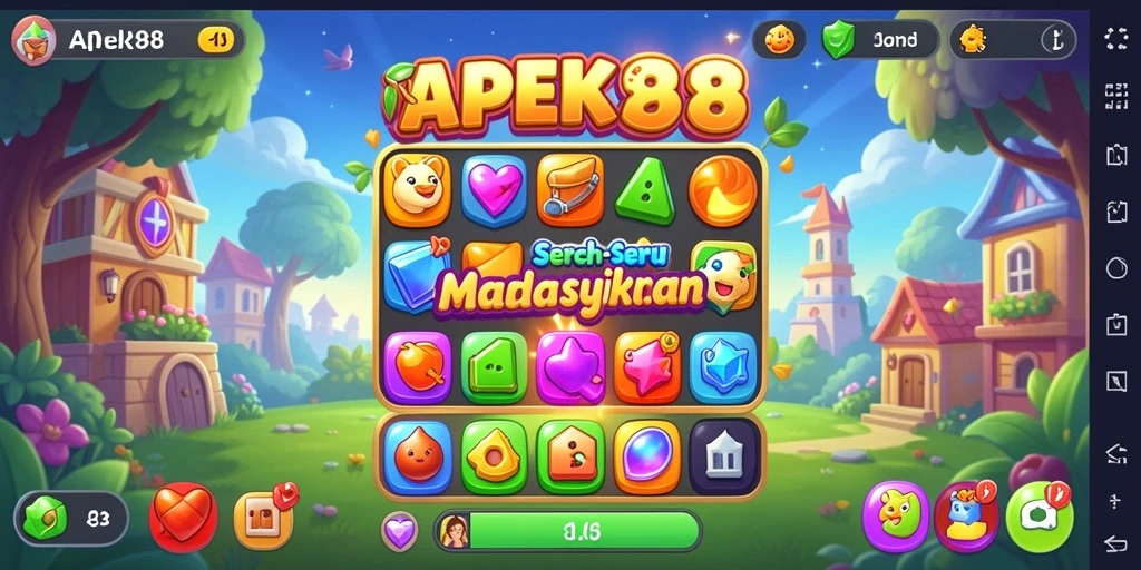 Tampilan gameplay APEK88 yang memikat di dalam layar.