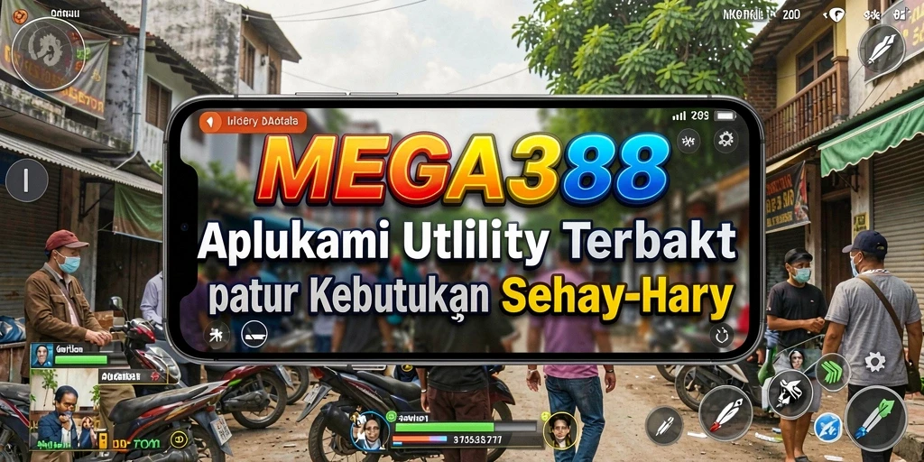 Tampilan antarmuka MEGA388 yang sederhana dan fungsional.