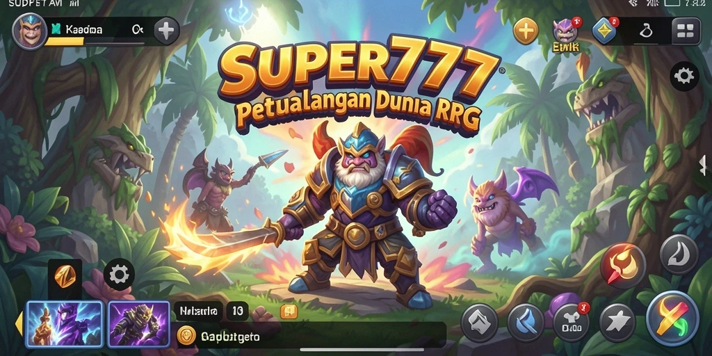 Gameplay SUPER777 yang mengasyikkan dengan grafis yang memukau.